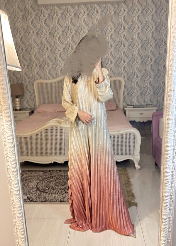Gold Blush Glitter Kaftan