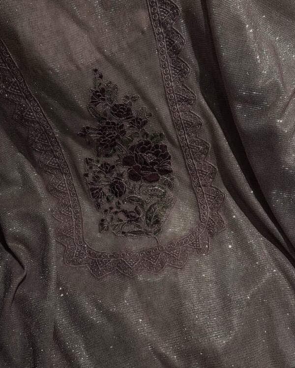 Antique Rose Glitter Kaftan - Image 3
